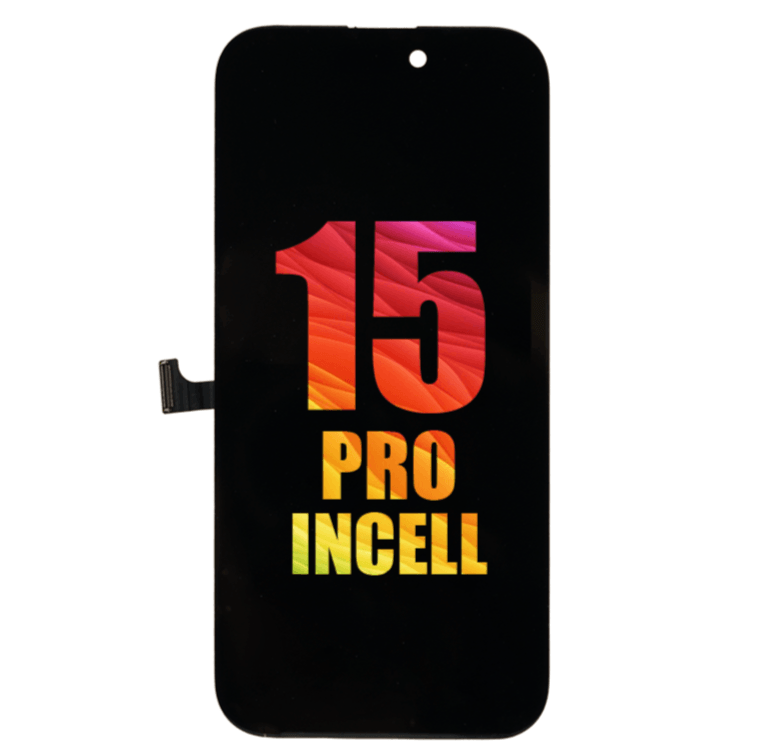 Premium Incell LCD & Digitizer Screen Compatible to iPhone 15 Pro - Best Cell Phone Parts Distributor in Canada, Parts Source Premium Incell LCD & Digitizer Screen Compatible to iPhone 15 Pro - Best Cell Phone Parts Distributor in Canada, Parts Source
